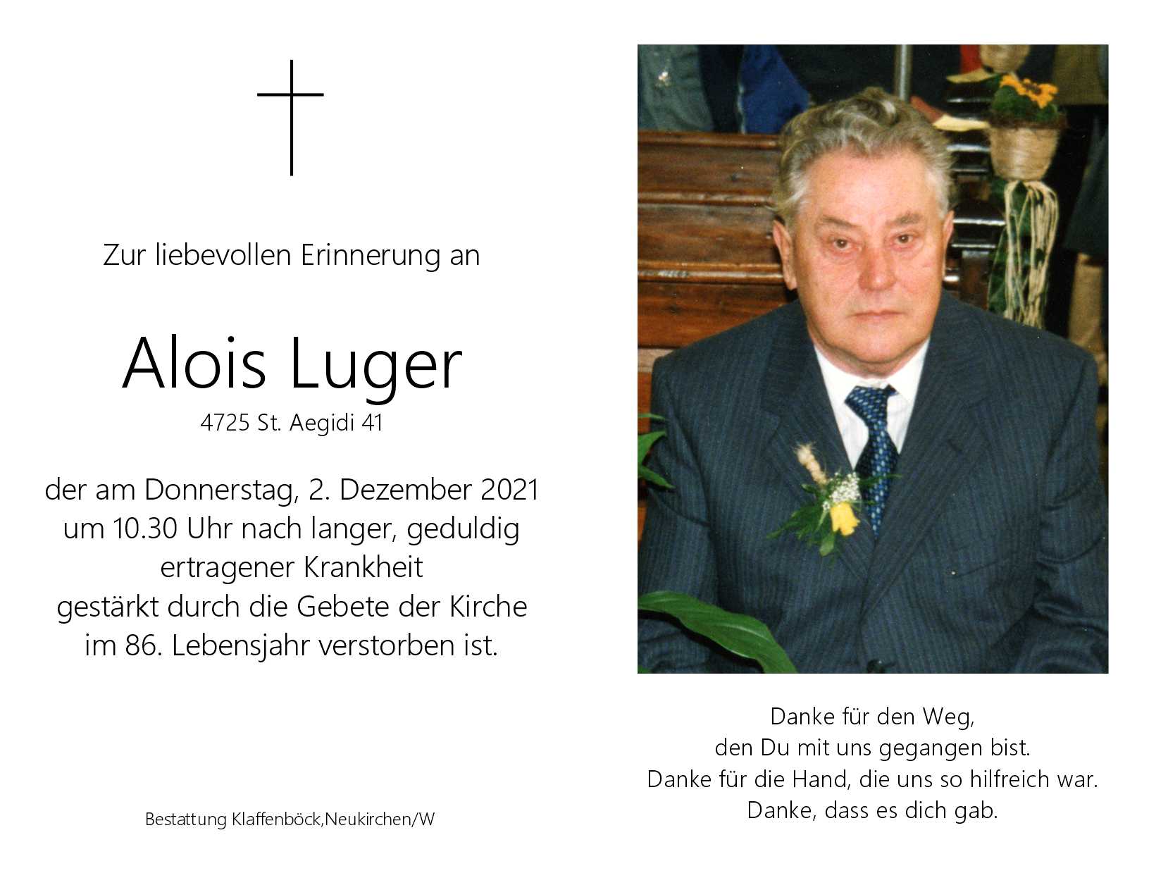 Alois  Luger