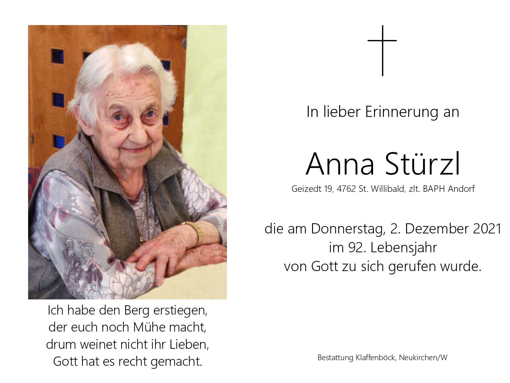Anna  Stürzl