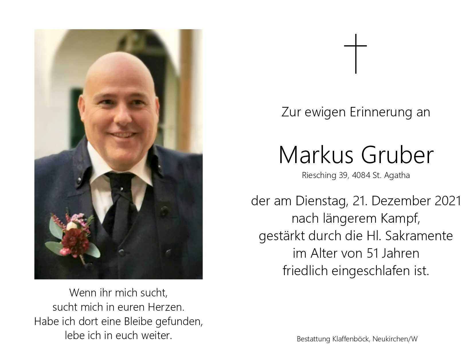 Markus  Gruber