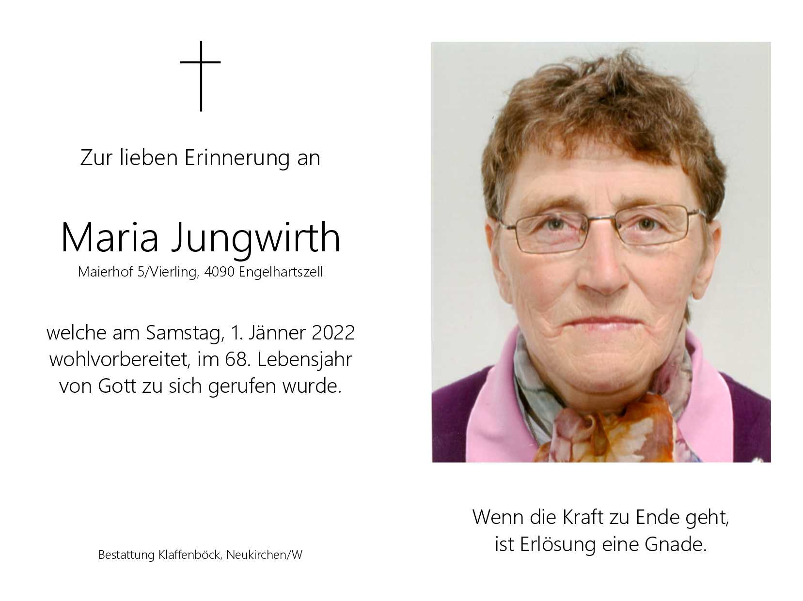 Maria  Jungwirth
