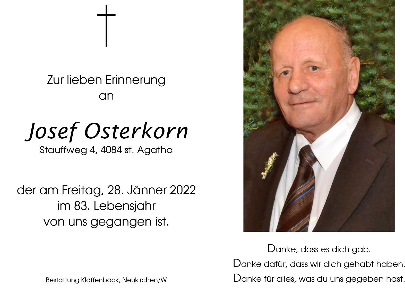 Josef  Osterkorn