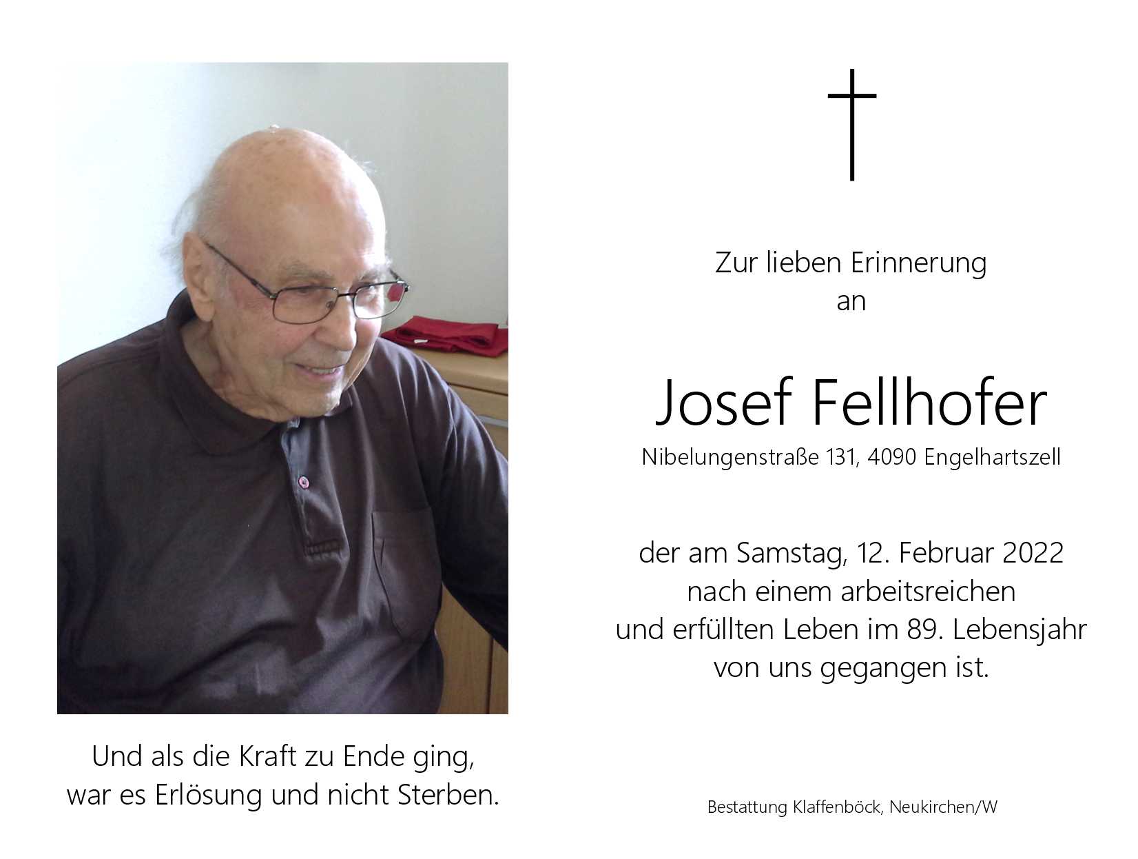 Josef  Fellhofer