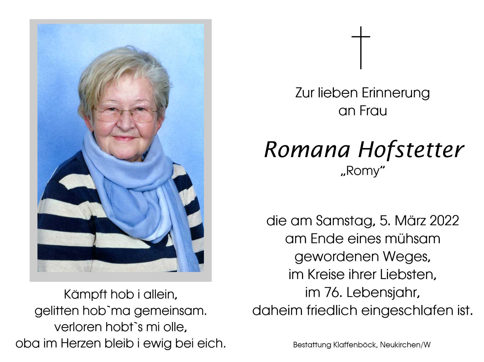 Romana  Hofstetter