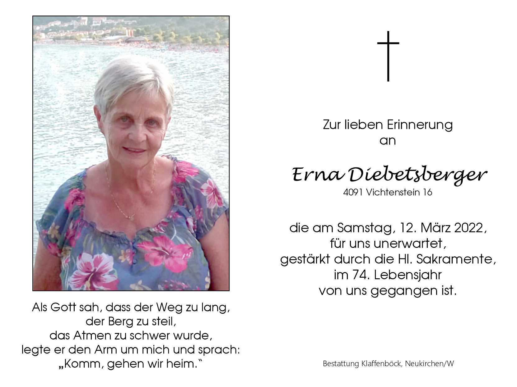 Erna  Diebetsberger