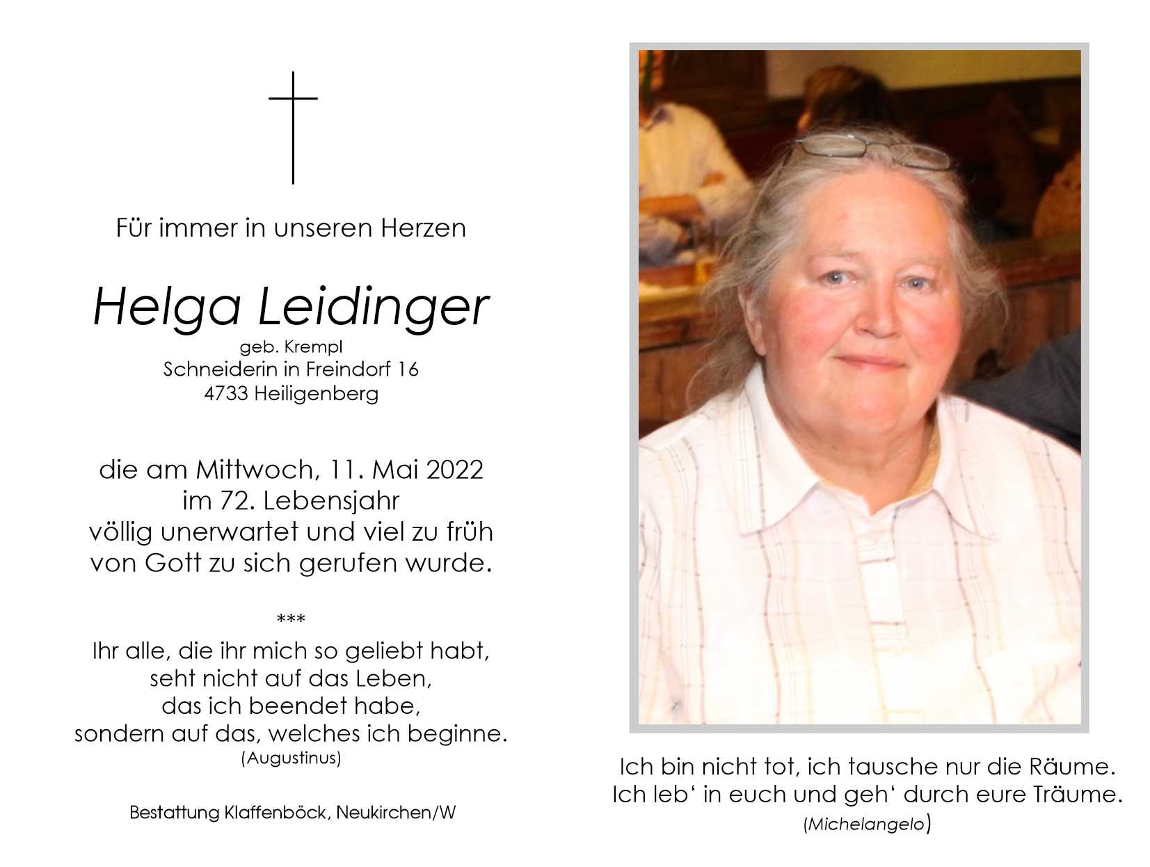 Helga  Leidinger