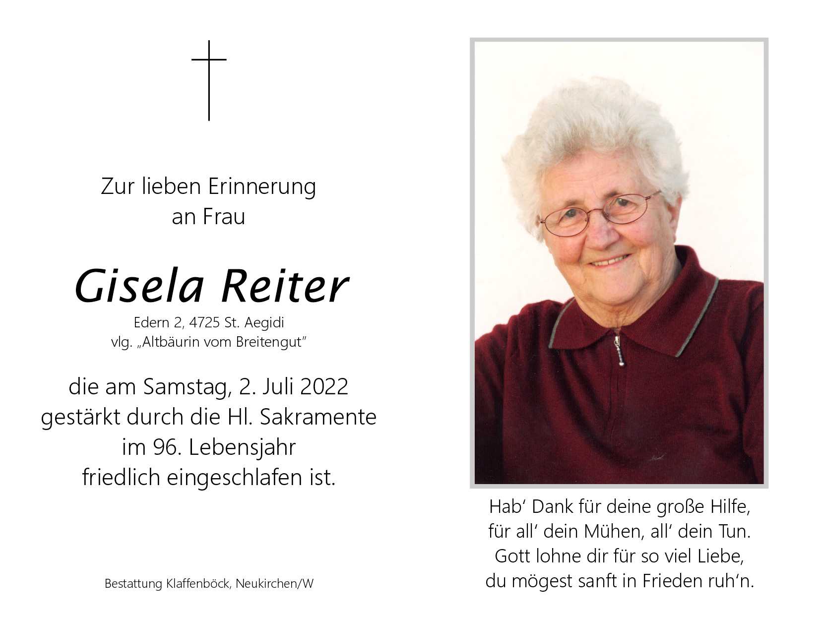 Gisela  Reiter