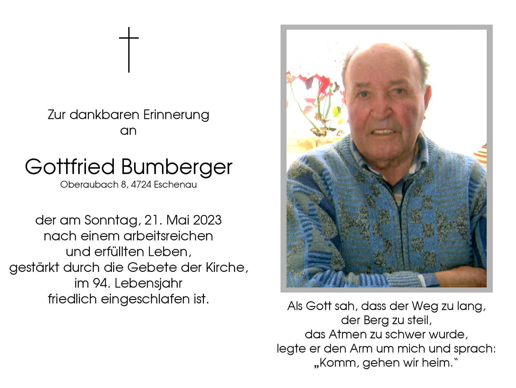 Gottfried  Bumberger