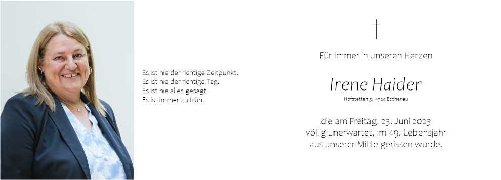 Irene  Haider