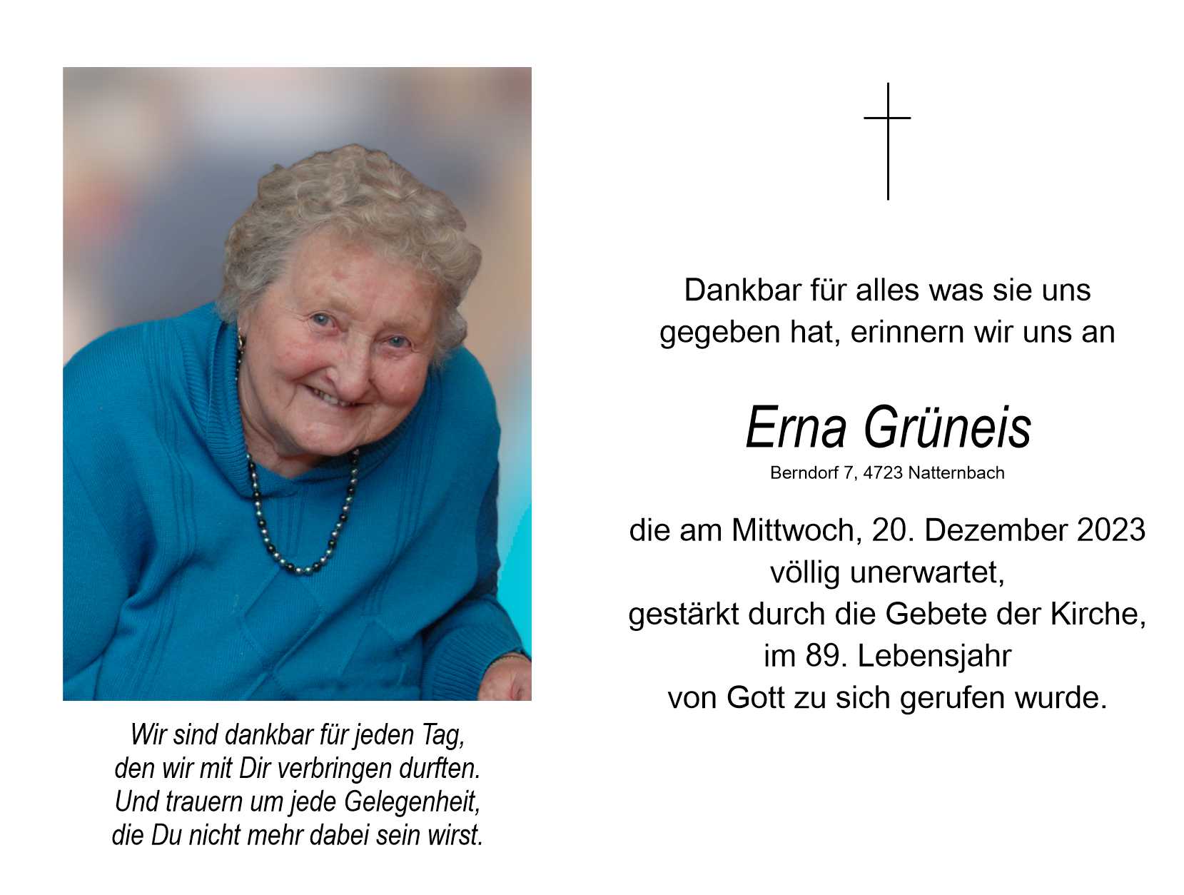 Erna  Grüneis