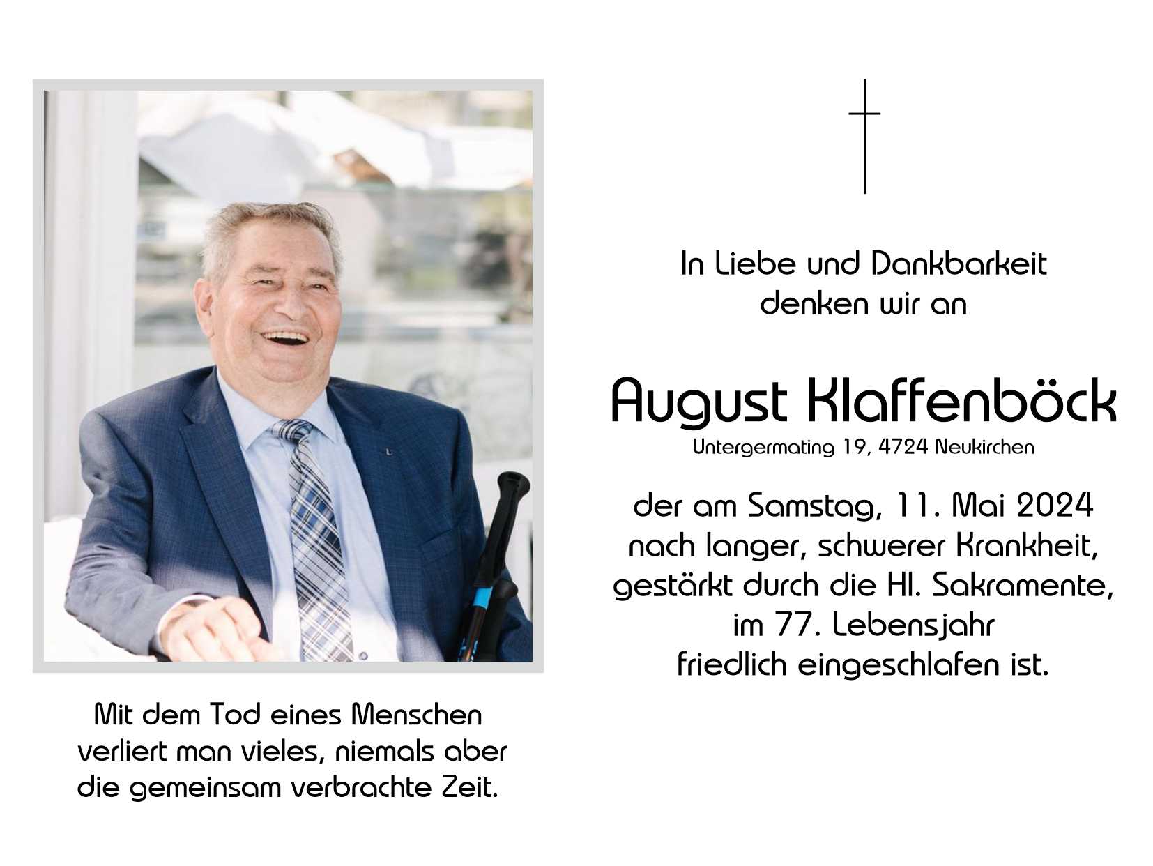 Klaffenböck  August
