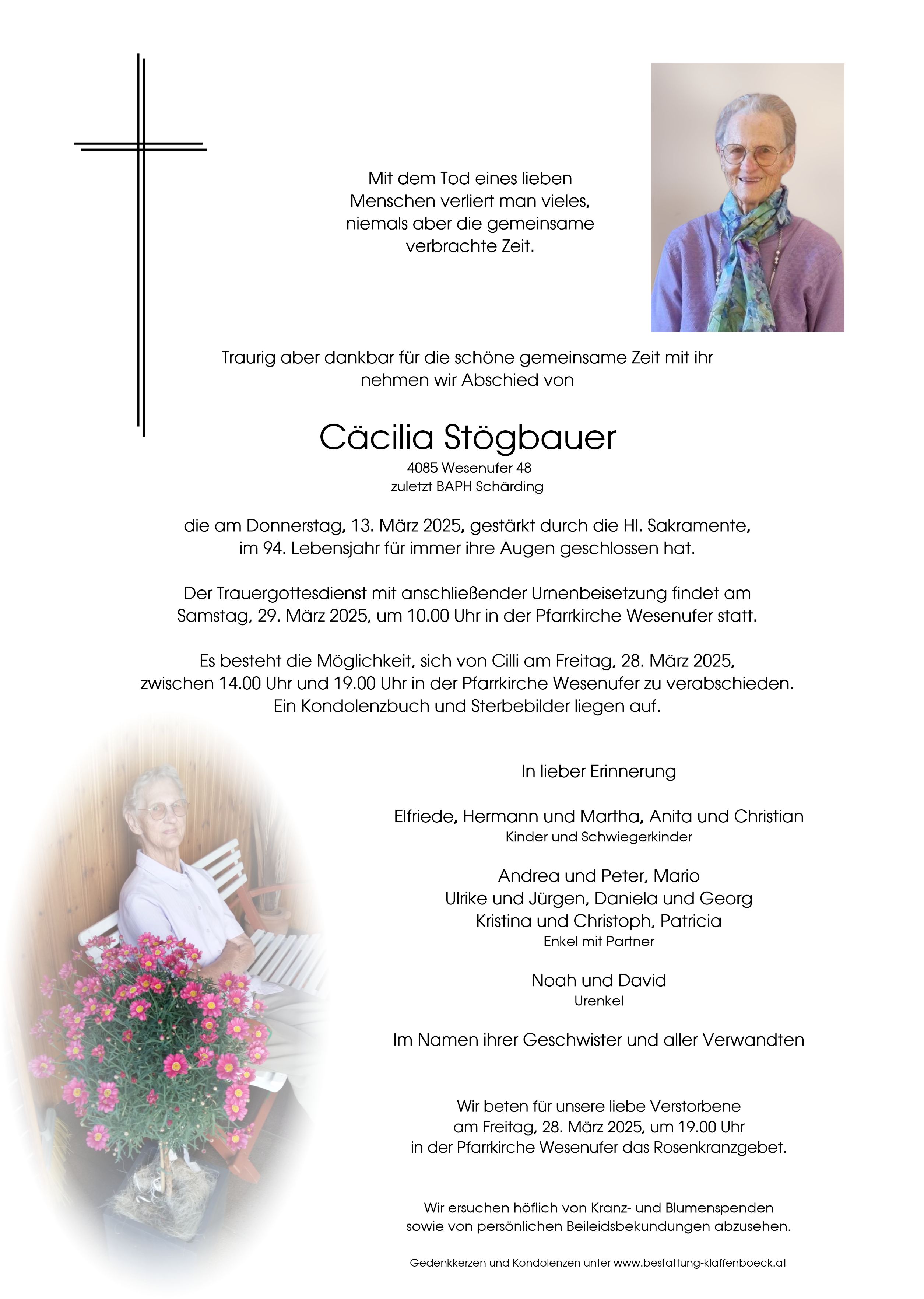 Cäcilia  Stögbauer