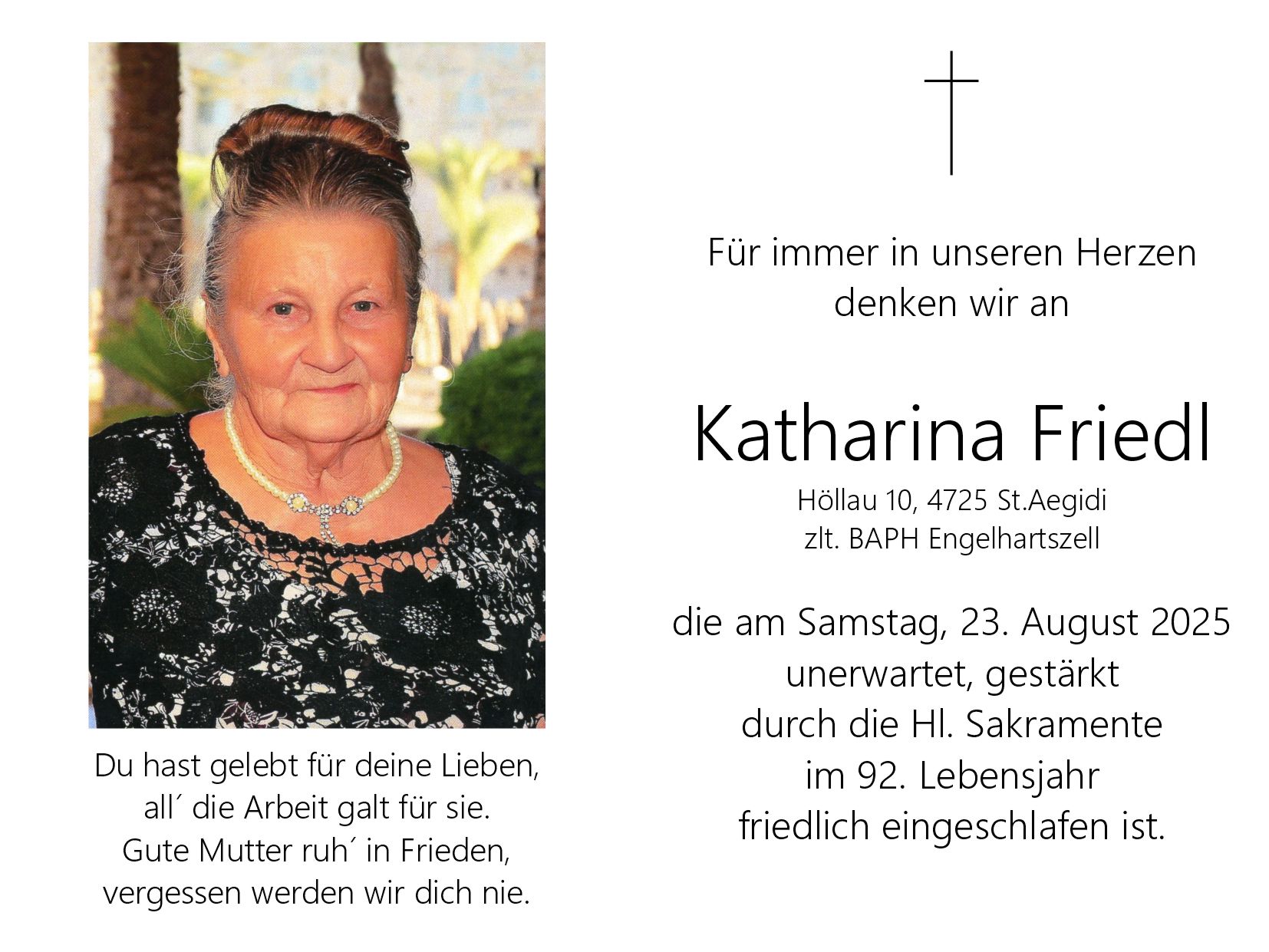 Katharina  Friedl