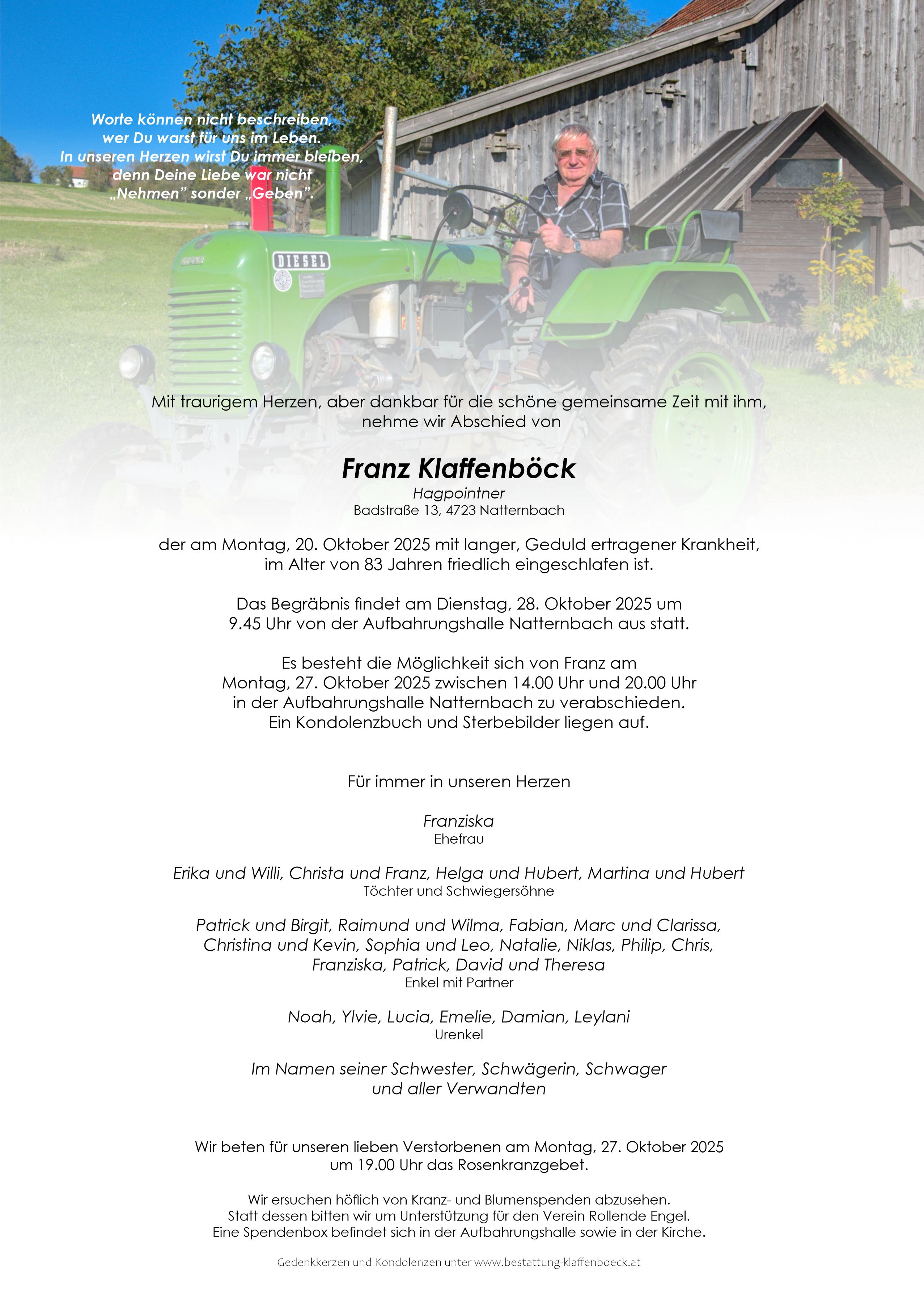 Franz  Klaffenböck