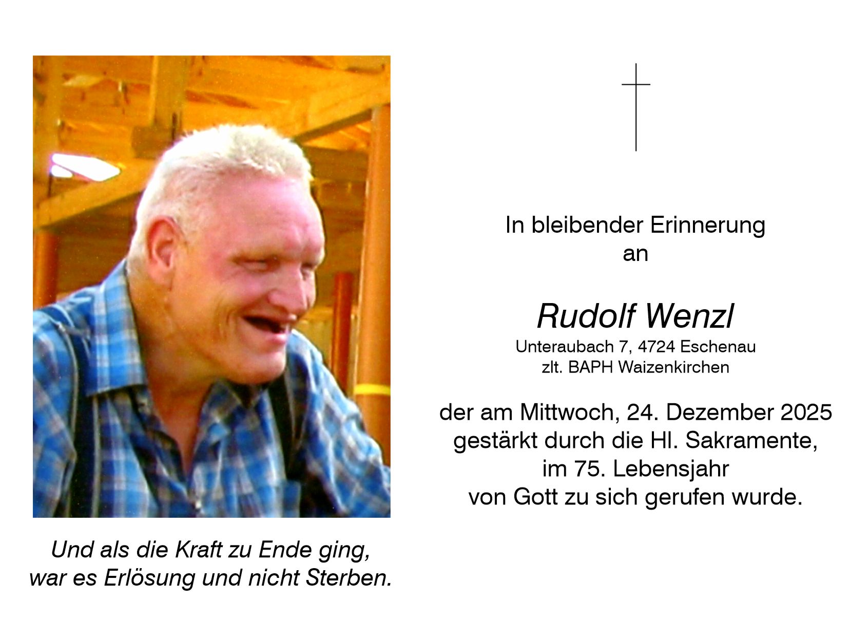 Rudolf Wenzl