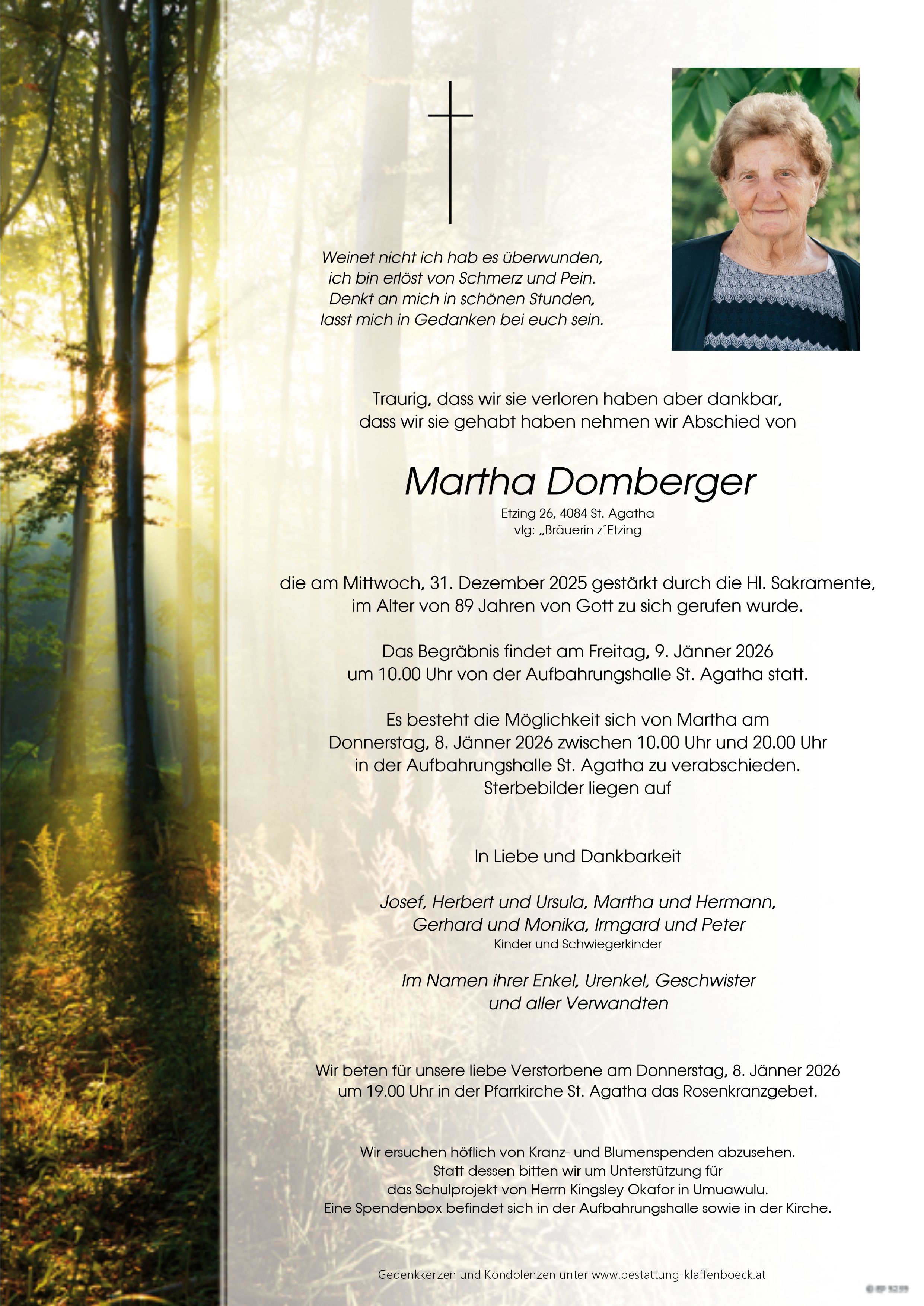 Martha Domberger