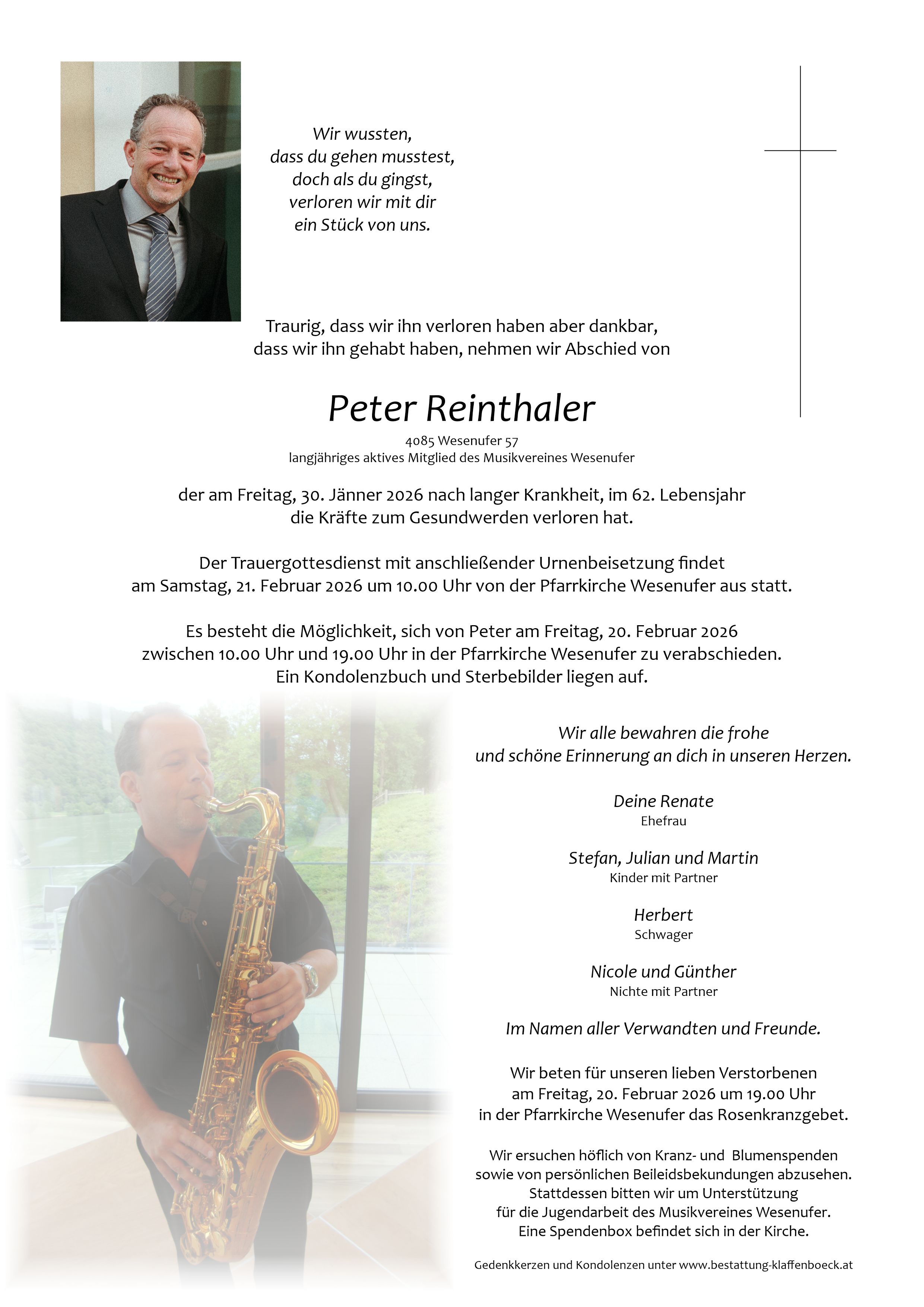Peter Reinthaler