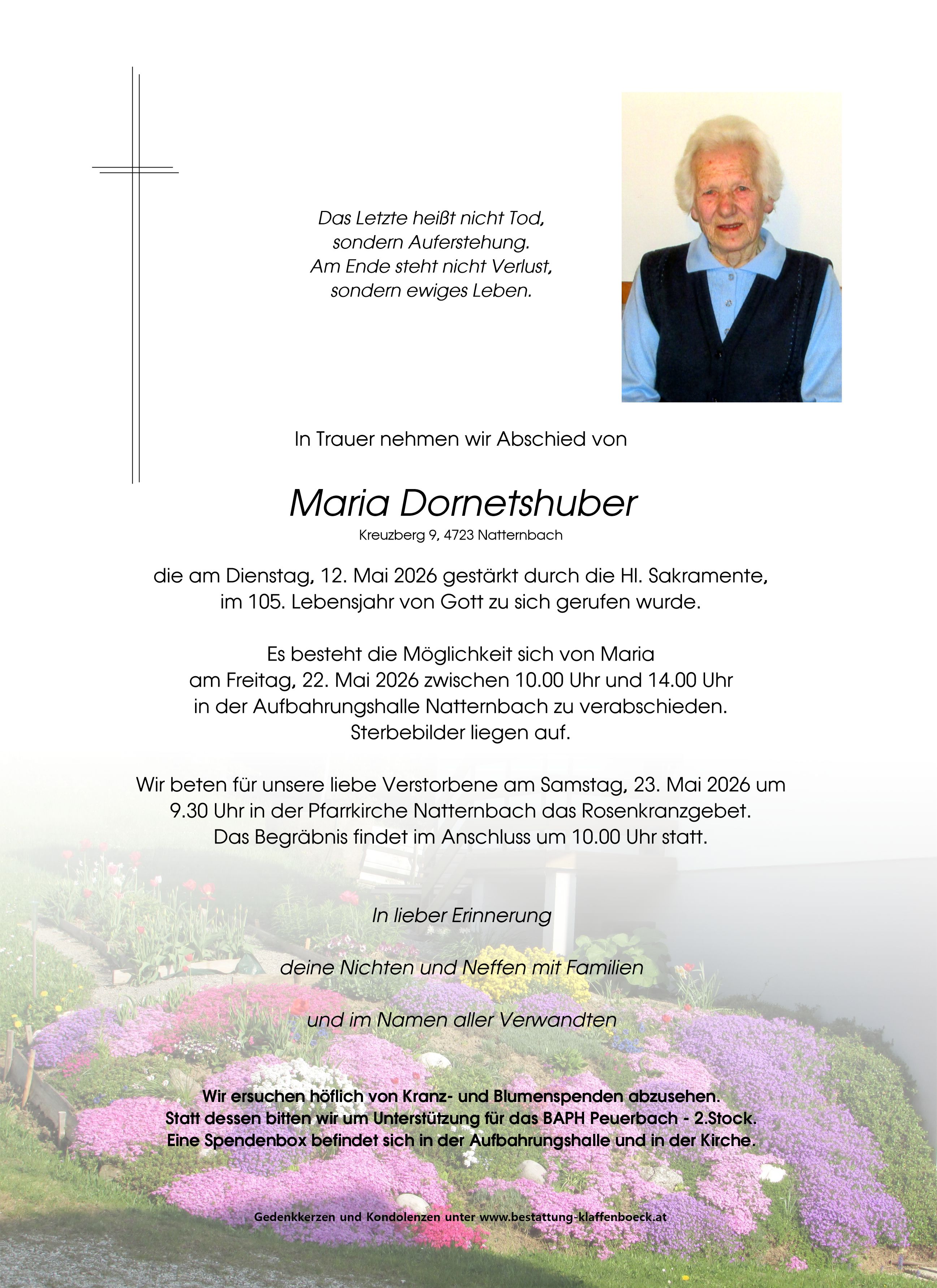 Maria  Dornetshuber