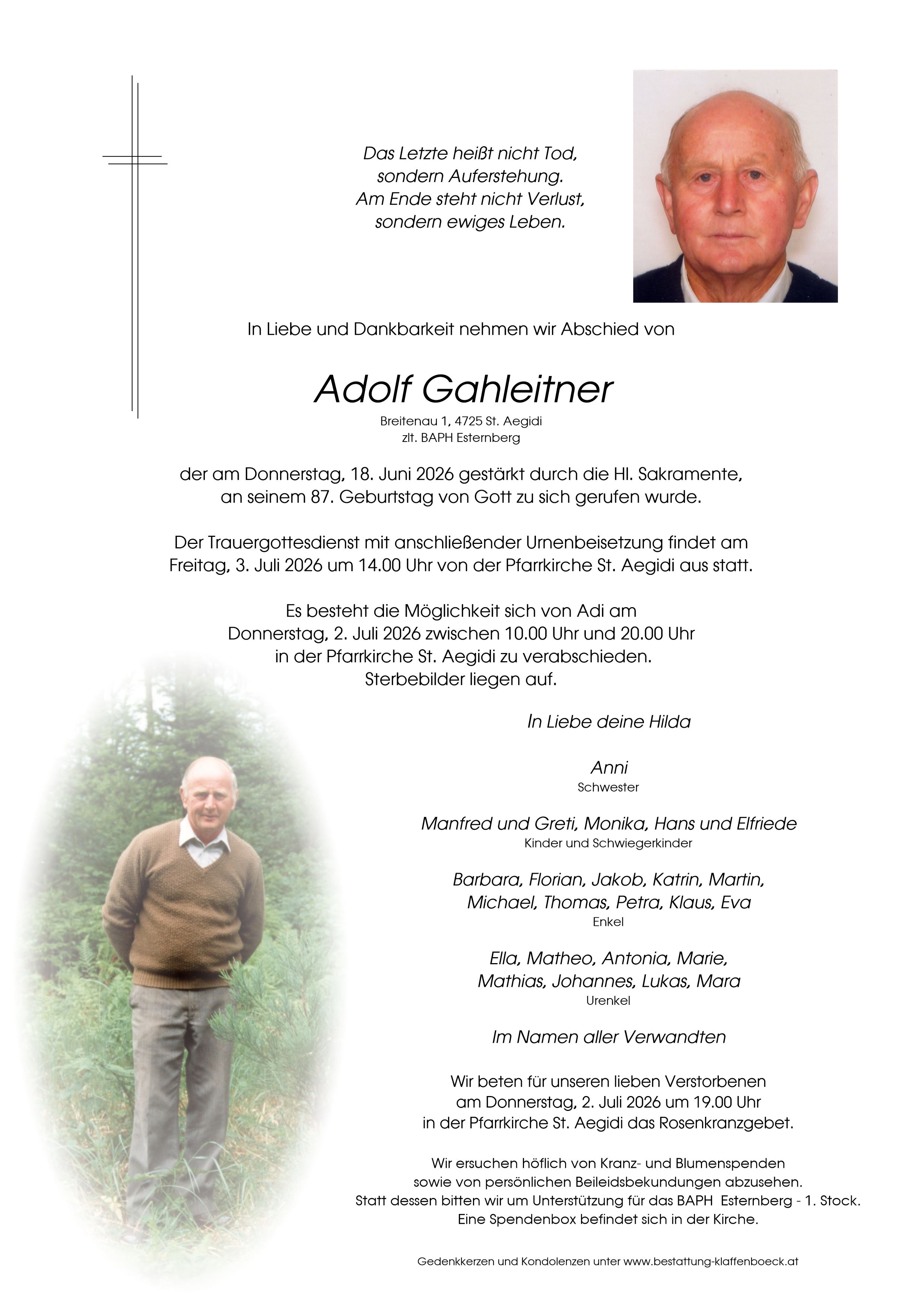Adolf Gahleitner