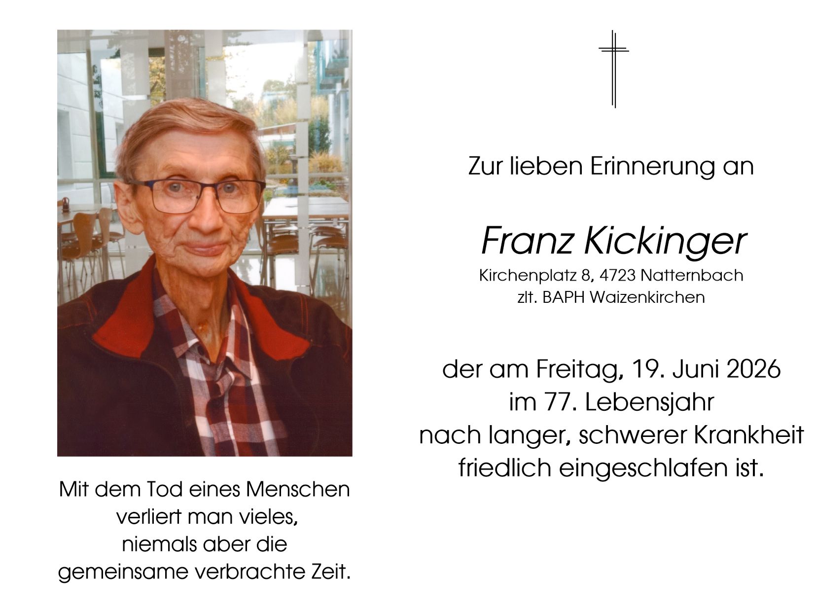 Franz  Kickinger