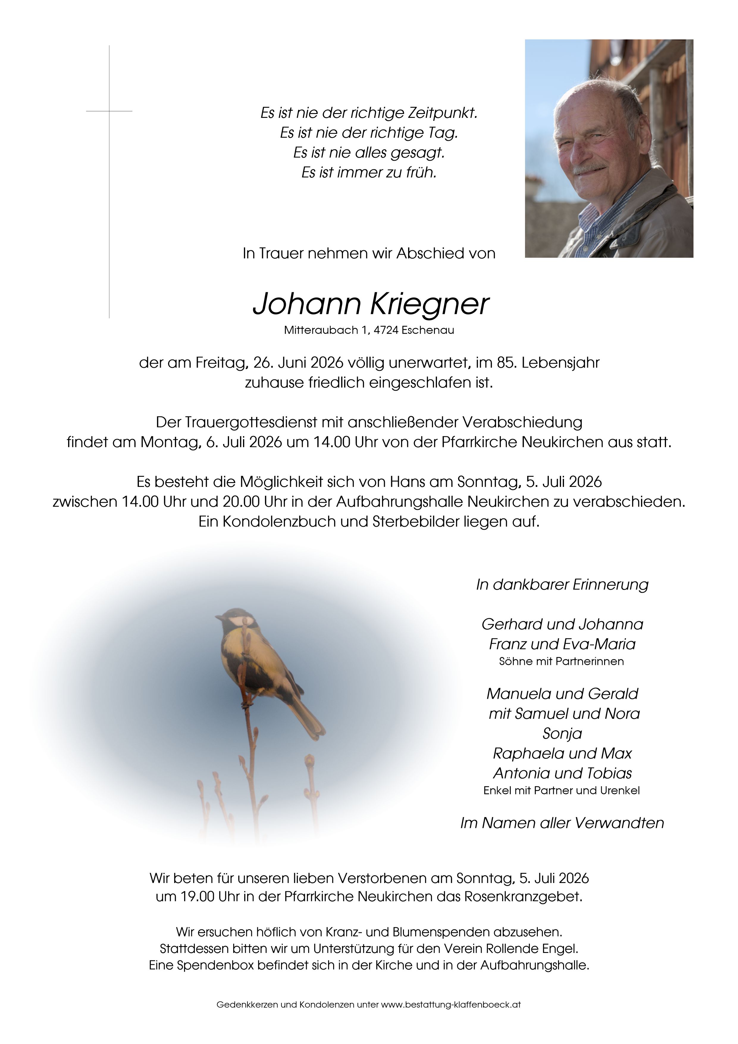 Johann  Kriegner